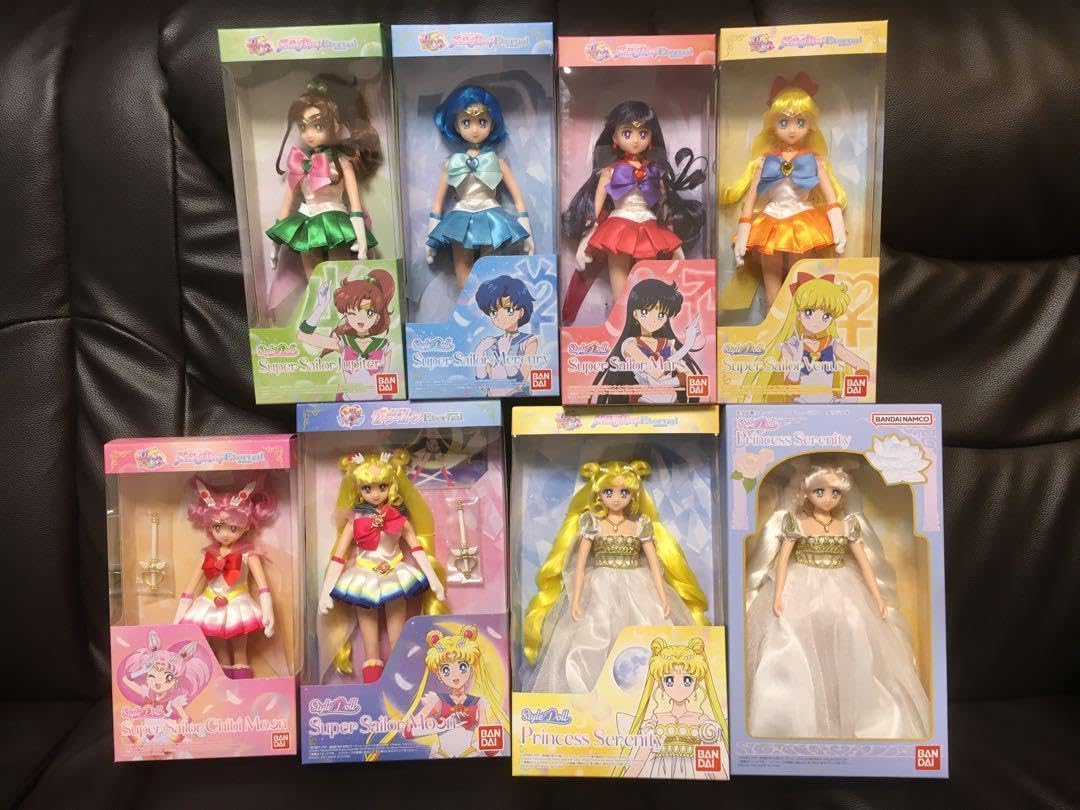 セーラームーン セーラー戦士 スタイルドール 人形 Style doll 8個